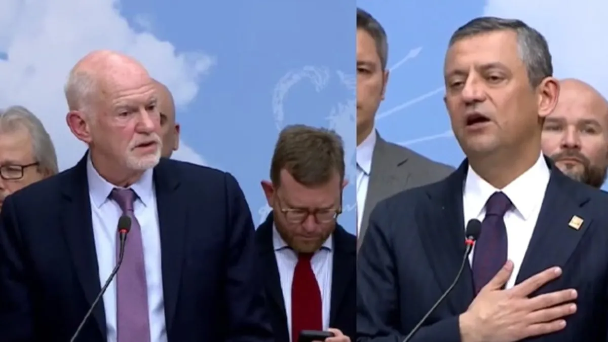 Bu kez de Yunan’a kucak açtı! George Papandreou: Ekrem İmamoğlu ve Özgür Özel’le gurur duyoruz